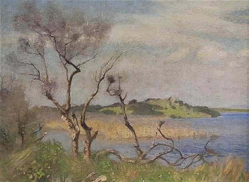 Adrian Scott Stokes - Paesaggio costiero
